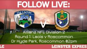 FOLLOW LIVE: Laois footballers get their NFL campaign underway against Roscommon 