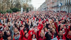 Laois childcare providers join thousands at Dublin protest demanding a new deal for childcare