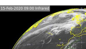 Met Éireann satellite photos reveal vast scale of Storm Dennis