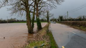 Storm Dennis causes "numerous" spot floods on Laois roads reports council