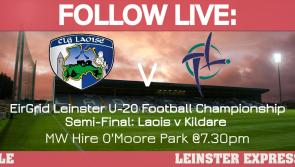 FOLLOW LIVE: All the action from the Laois v Kildare U-20 Leinster semi-final