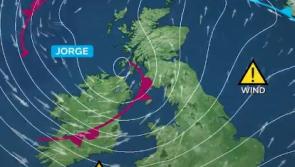 Storm Jorge's most damaging impact to be felt in Ireland warns official weather forecaster