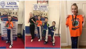 Laois Martial Arts in the medals at The Mugendo Open