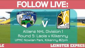 FOLLOW LIVE: All the latest from the Laois v Kilkenny Division 1 hurling clash