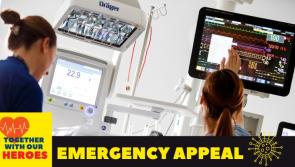 Temple Street and CMRF Crumlin launch ‘Together with our Heroes’ emergency Covid-19 appeal