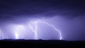 Met Éireann declares Status Yellow thunderstorm warning and outlines bank holiday forecast