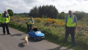 Gardaí stop vehicle but give 'thumbs up' due to a necessary journey during lockdown 