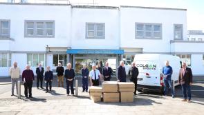  Laois fundraiser delivers the PPE goods in Covid-19 fight at Portlaoise hospital