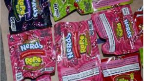 Gardaí in Laois recover thousands of euro worth of cannabis-infused edibles in sweets packaging
