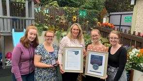 Portlaoise childcare business honoured with 'All-Star' award