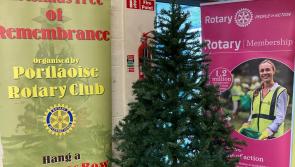 Portlaoise club reaches out to local people with Christmas Tree ribbon appeal to help very special Laois school