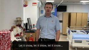 WATCH  Frontline Covid-19 team at Portlaoise hospital have GREAT Christmas message for the people of Laois