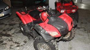 Laois Garda issue appeal following the recovery of stolen quads and tools