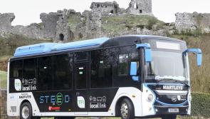Laois bus company turns the corner with the first fully electric bus in Ireland