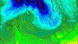 Met Éireann  weather charts and forecast reveal a spring freeze #SNEACHTA