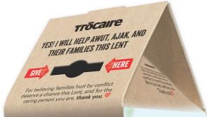 Trócaire appeal to Laois people with Lenten donations