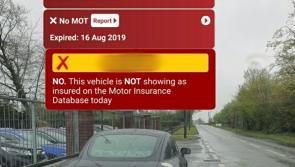 Not much fun in Laois for the driver of sporty Audi TT