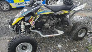 Laois Offaly Garda quad warning issued after pursuit and seizure