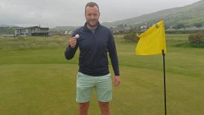 Golfer 'buzzing' after landing 6-million-to-one shot!