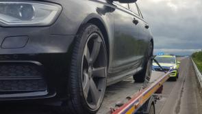 Uninsured M7 motorway speeding driver loses wheels while another motorist hadn't taxed or NCTed in years
