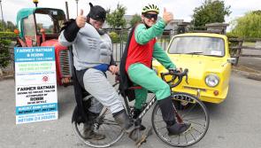 Laois Batman and Robin attempt Guinness World Record in aid of cancer research and support