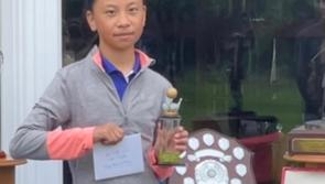 Portarlington golfer claims prestigious amateur prize