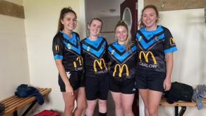 Portlaoise Rugby  players participate in first ever Women's Rugby league Championships