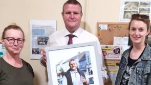 Laois man celebrating 25 years as manager of Offaly shopping centre