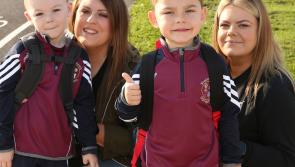 In Pictures Big steps for the junior infants in Laois