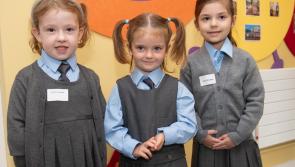 In Pictures Junior infants in Laois take big steps into 'big school'