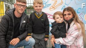 In Pictures: Laois junior infants in take brave first steps in one of the Portlaoise Parish schools