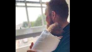 Shane Lowry shares adorable pic of Laois Offaly couple's new baby