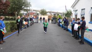 In Pictures: GAA champs and Paralympic star tour sliverware in Portarlington school 
