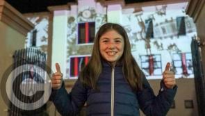 In PICTURES Mountmellick lit up by story of ground breaking local woman