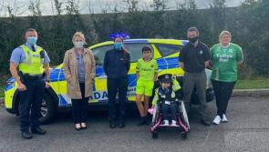 Little Blue Hero and Honorary Garda Amira soon on the beat in new uniform
