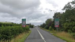 Slowing to late or not at all at flashing speed sign in Laois village