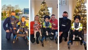 Laois Garda&iacute; recruit Dan Donoher into the Little Blue Heroes #doitfordan