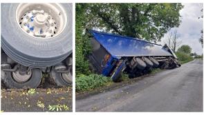 Action demand at 'deadly dangerous' road in Laois where truck crashed