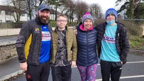 IN PICTURES: Portlaoise Athletic club raise 2,200 euro for Cuisle Centre