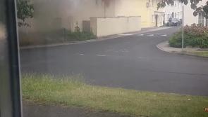 WATCH: Fire engulfs home at Esker Hills in Portlaoise -  NEW FOOTAGE