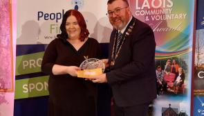 Laois Community & Voluntary Awards Junior Volunteer Award winner #laoisawards