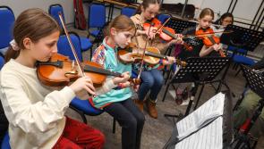 In Pictures: Laois School of Music Beginner Orchestra raise the roof of the Dunamaise Arts Centre!