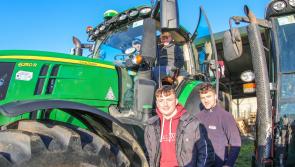 IN PICTURES: Student tractors cross the Laois Carlow border for farming families