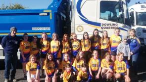 St Lazarians Abbeyleix welcome new sponsor for U14 Camogie team