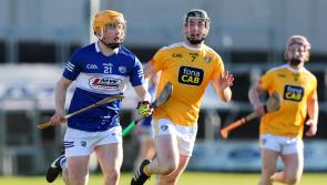 14 man Laois produce heroics to egde out Antrim to guarantee Division one safety 