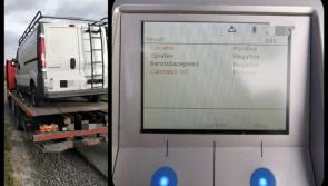 Van seized from suspected drug driver in Laois 