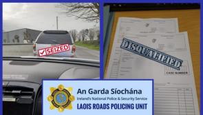 Car seized and driver arrested by Laois gardai