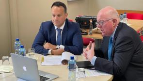 "Fantastic to be in here" - says Leo Varadkar in Laois at Fine Gael virtual meeting