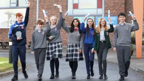 Laois student winning entrepreneurs presented with prizes for county awards 