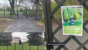 Fence at Emo Court  in Laois labelled 'unbelievable bizarre horrible monstrosity'